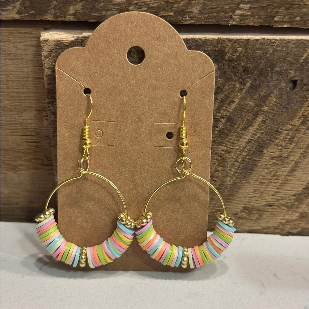 Colorful Hoop Earrings